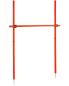 Preview: Hurdle set with slalom poles 180 cm, ø 32 mm