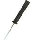 Preview: Tilting base made of shatter-proof plastic – with ground spike & metal joint – for poles ø25mm