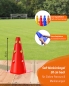 Preview: Cone hurdle set of 5 with carrying bag, cones & poles in 4 colors