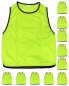 Preview: 11 x Training Bibs for youth with Carrying Holder, yellow