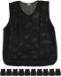 Preview: 11 x Training Bibs for Adults with Carrying Holder, black