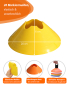Preview: Marking troughs with carrying holder, 20 pieces, 4 colors