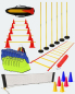 Preview: Indoor sports set with hurdles, slalom, bib, tennis, soft cones, ladder and bag