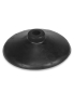 Preview: Disc base made of hard rubber for poles with ø 25 mm