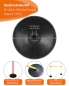 Preview: Disc base made of hard rubber for poles with ø 25 mm