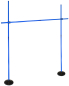 Preview: Disc foot hurdle set with poles ø 25 mm, 100 cm or 180 cm high