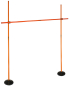 Preview: Disc foot hurdle set with poles ø 25 mm, 100 cm or 180 cm high