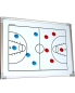 Preview: Tactics board for basketball, 60 x 45 cm