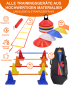 Preview: Coordination-Set with coordination ladder, marker plates, jump hurdles & bag