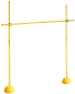 Preview: X-foot hurdle set with poles ø 25 mm, 100 cm or 180 cm high