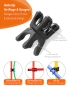 Preview: Combination clip for rings and poles ø 25 mm
