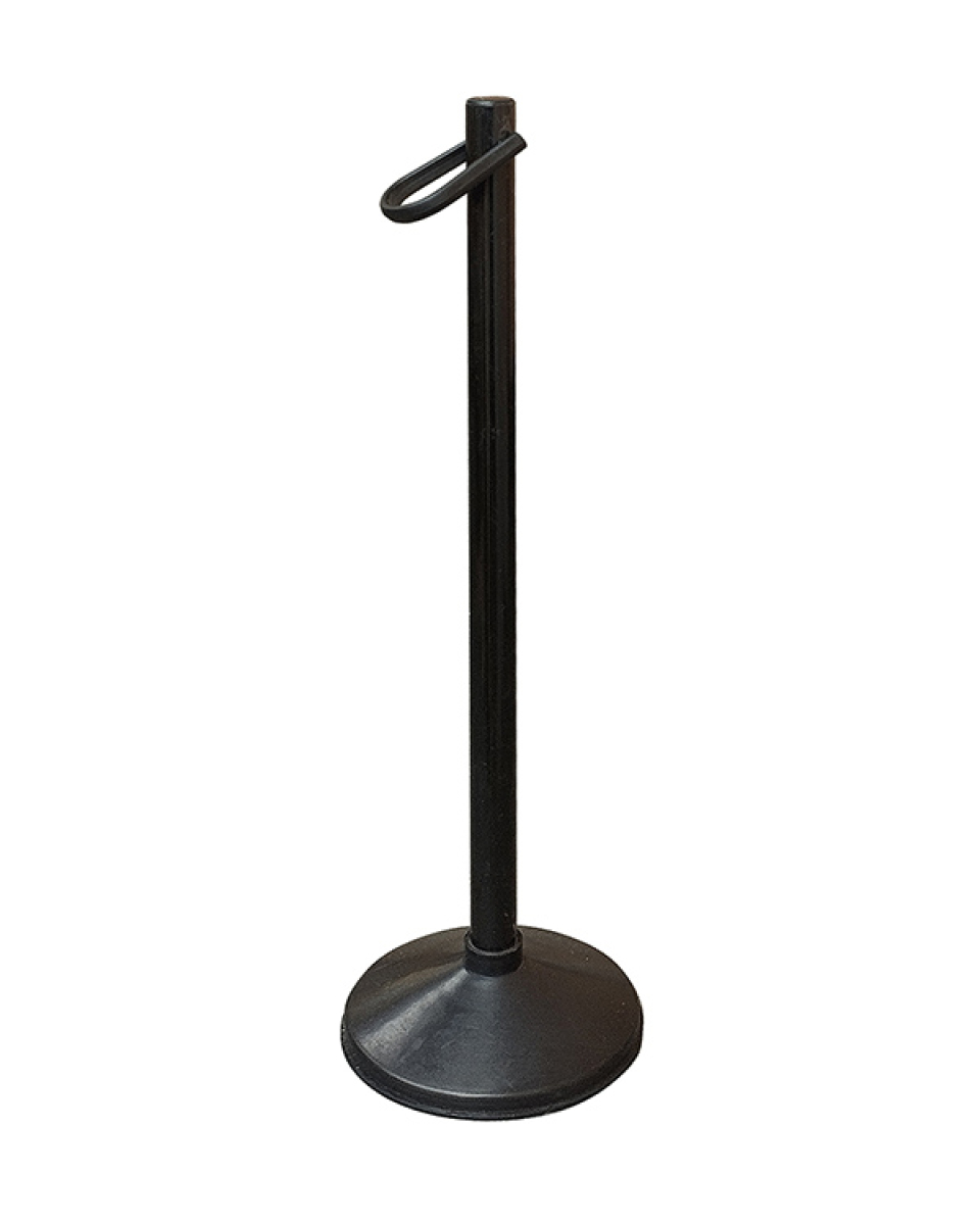 Plastic holder for marking hemispheres, black