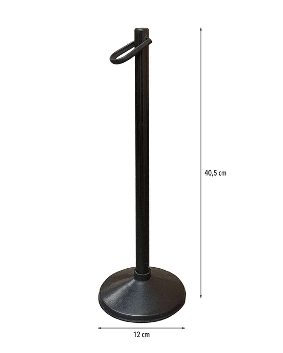 Preview: Plastic holder for marking hemispheres, black