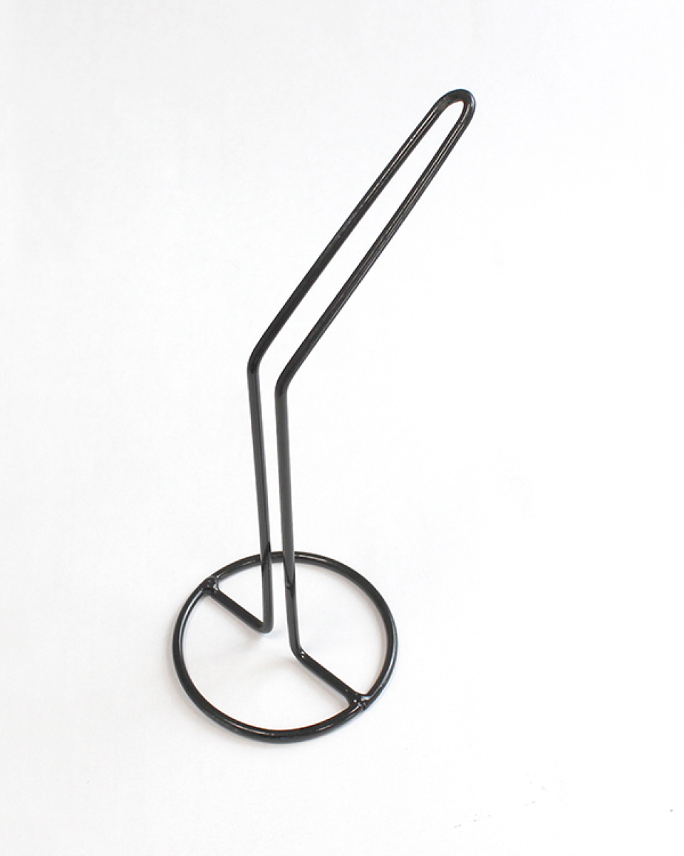 Holder for marking discs made of metal wire, black