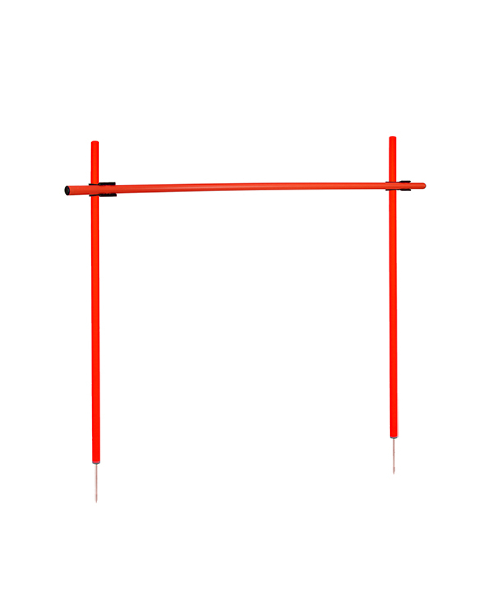 Preview: Hurdle set with slalom pole ø 25 mm, 100 cm