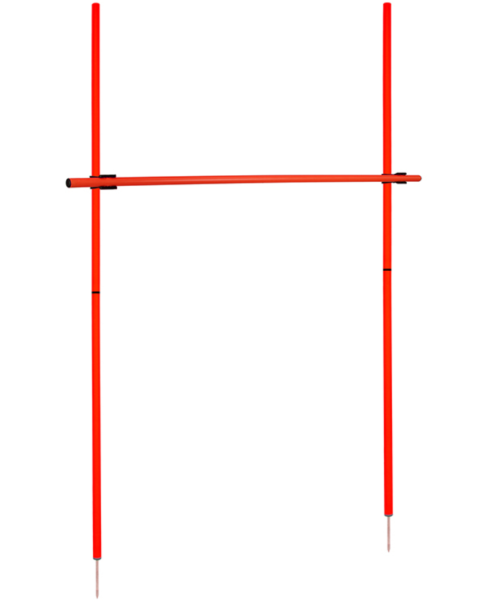 Preview: Hurdle set with slalom pole ø 25 mm, 180 cm
