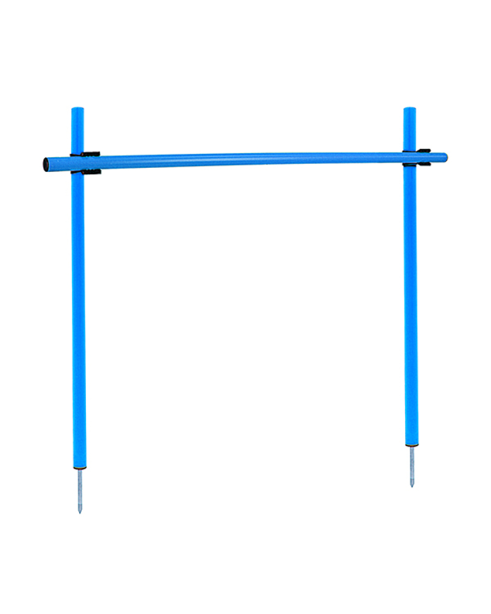Preview: Hurdle set with slalom poles 100 cm, ø 32 mm