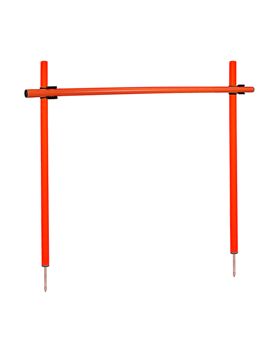 Preview: Hurdle set with slalom poles 100 cm, ø 32 mm