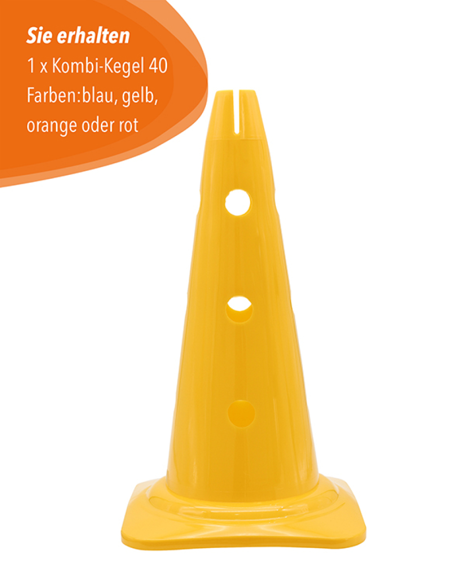 Combination cone 40, 4 colors