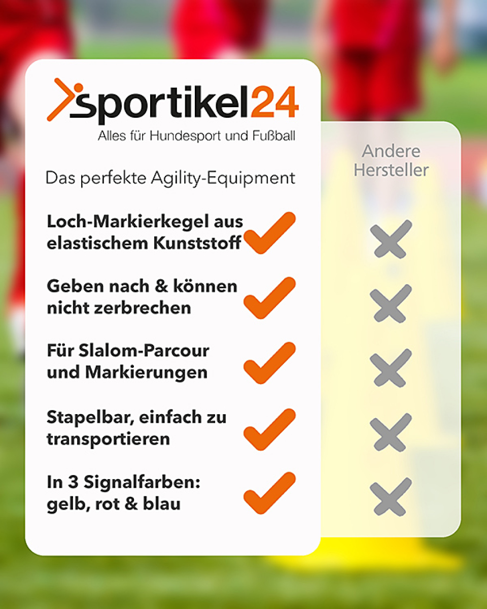 Preview: Loch-Markierkegel 30 cm hoch