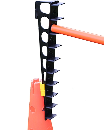 Ladder for setting up different hurdle heights