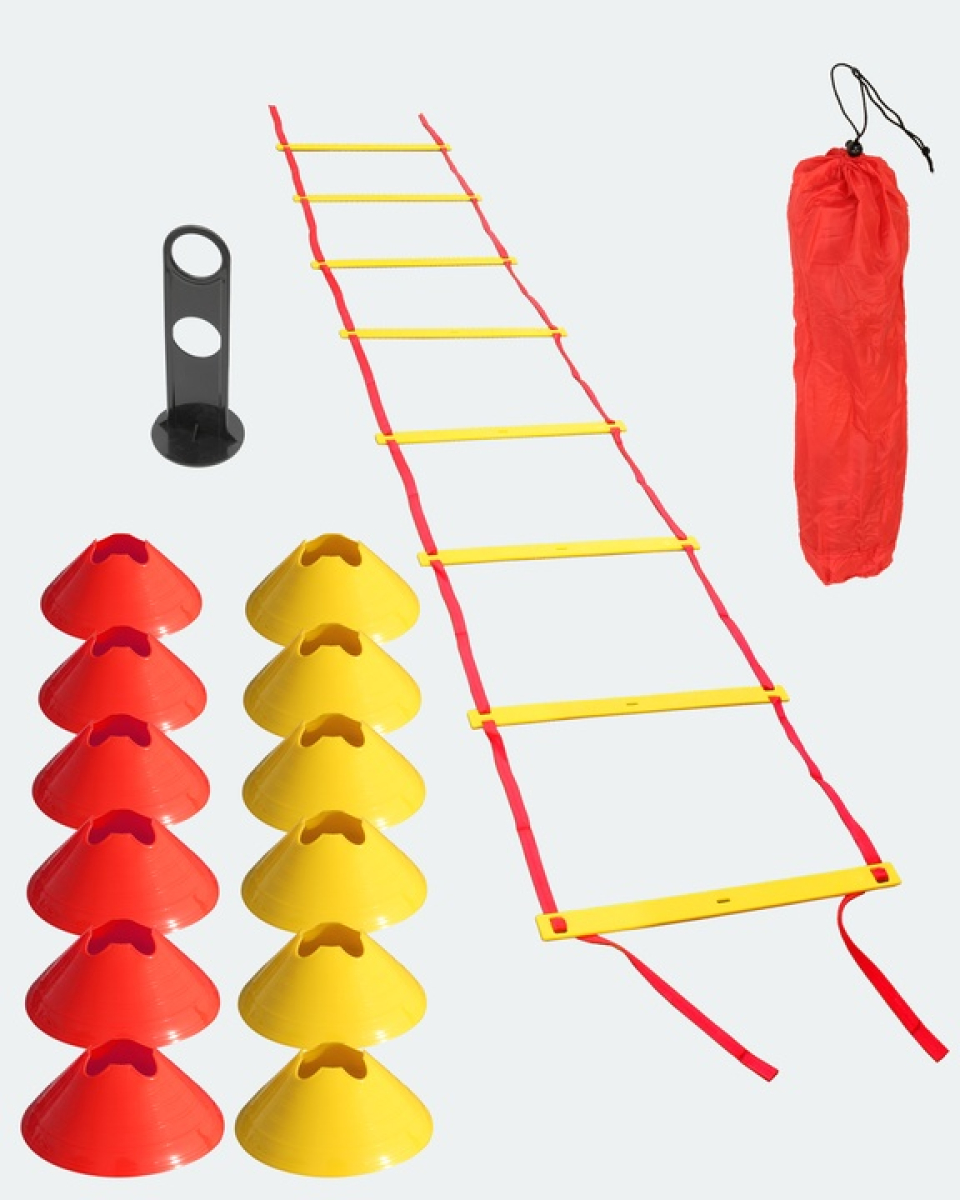 Coordination set, 12 marking troughs and 4 m coordination ladder