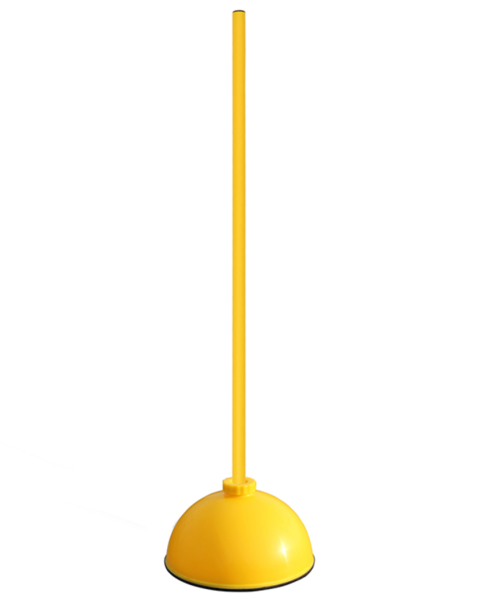 Preview: Round-foot slalom set with pole 100 cm or 180 cm, 4 colors