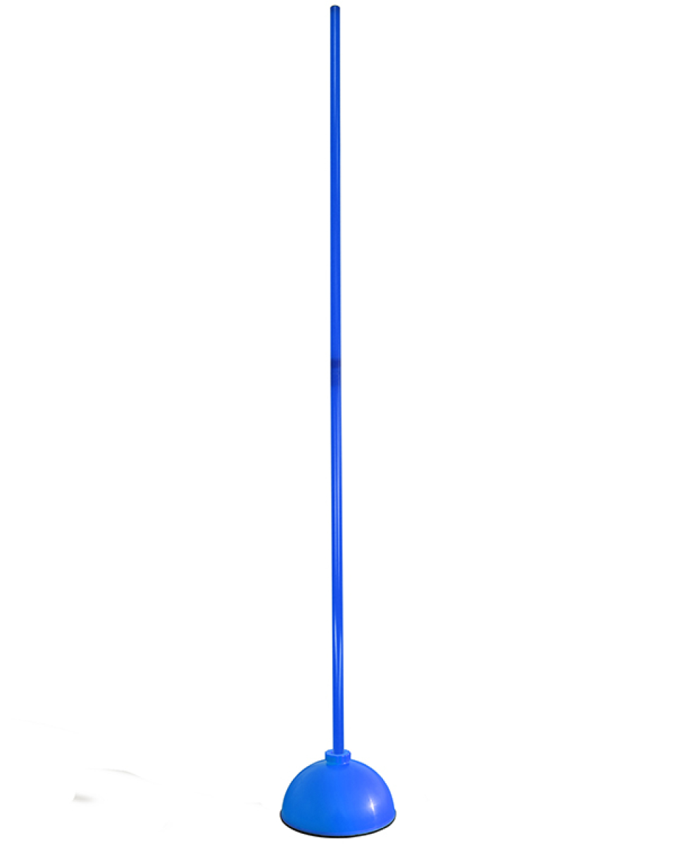 Preview: Round-foot slalom set with pole 100 cm or 180 cm, 4 colors