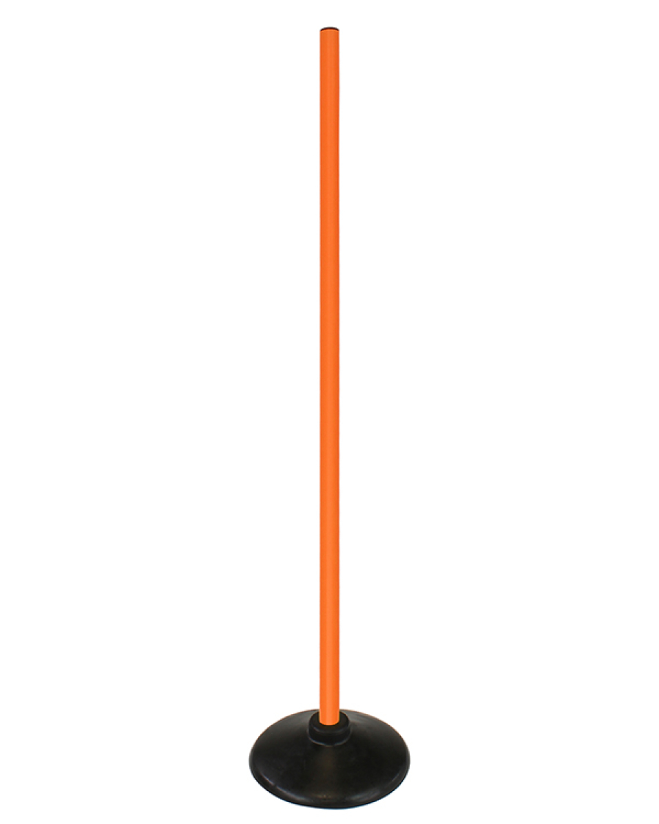 Preview: Disc foot slalom set with pole 100 cm or 180 cm, 4 colors