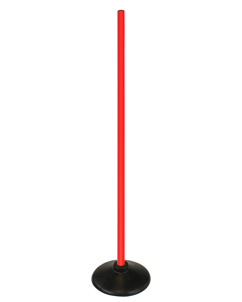 Preview: Disc foot slalom set with pole 100 cm or 180 cm, 4 colors