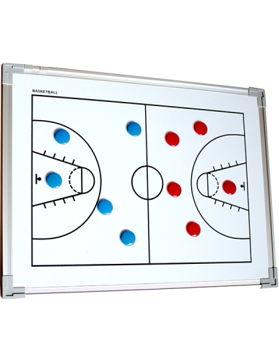 Tactics board for basketball, 60 x 45 cm