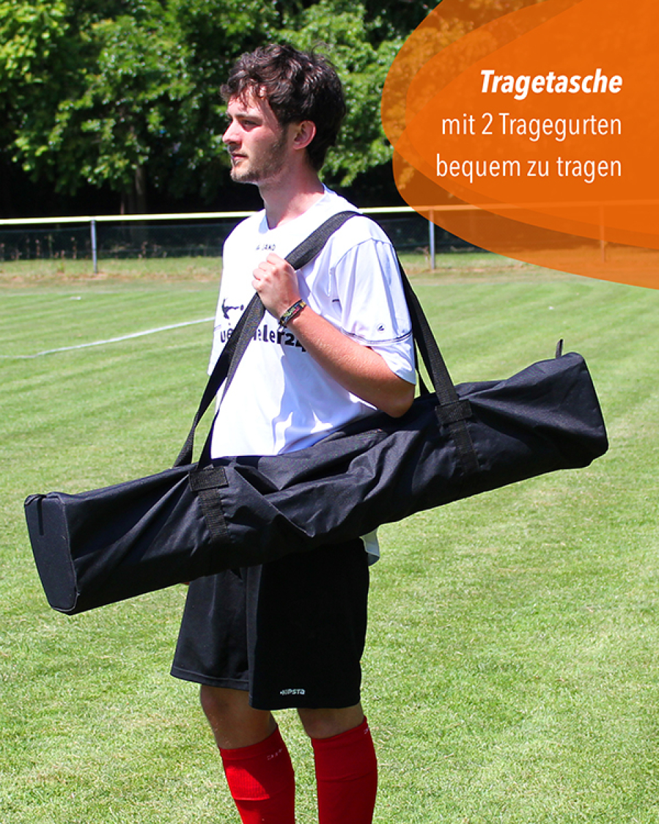 Coordination-Set with coordination ladder, marker plates, jump hurdles & bag