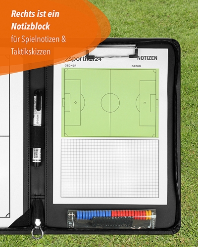 Preview: Tactics folder with accessories for game analysis