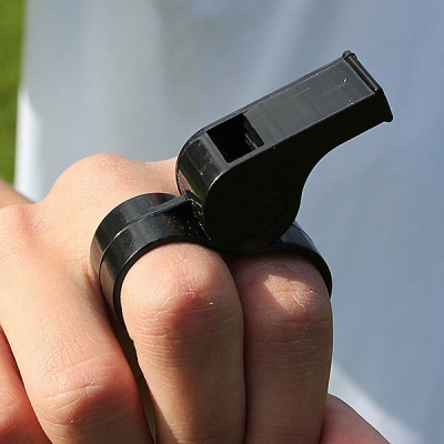 Preview: Whistle with handle (finger grip)