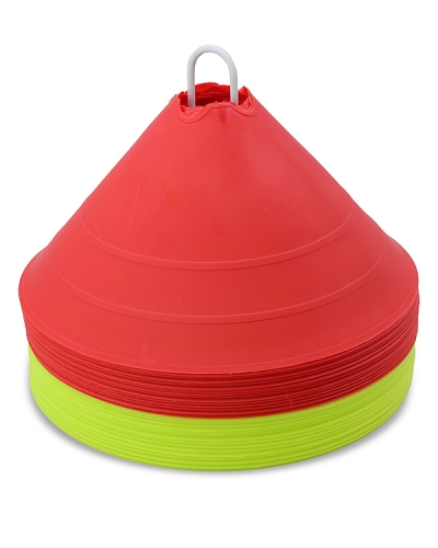 30 Maxi dump hoods, yellow/red