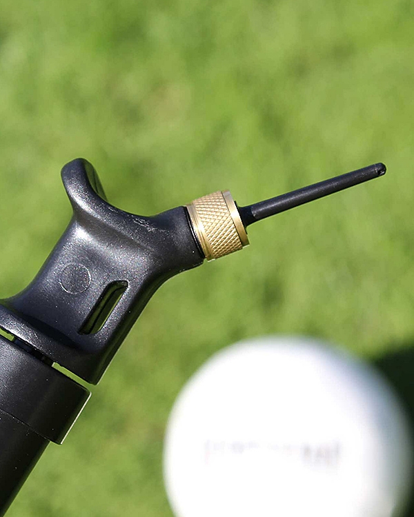 Double ball pump, black
