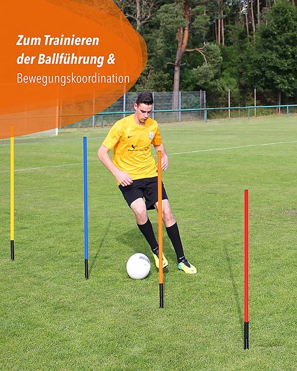 Tilting base made of shatter-proof plastic – with ground spike & metal joint – for poles ø25mm