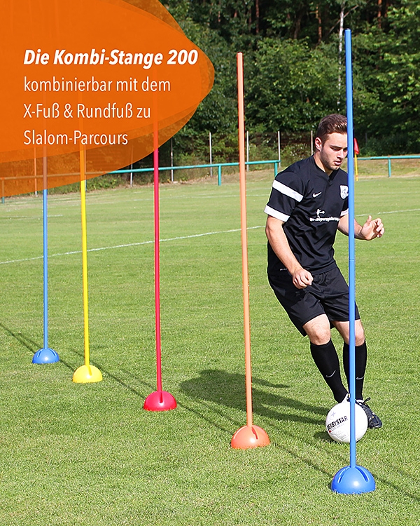 Combination pole 200 cm, 4 colors
