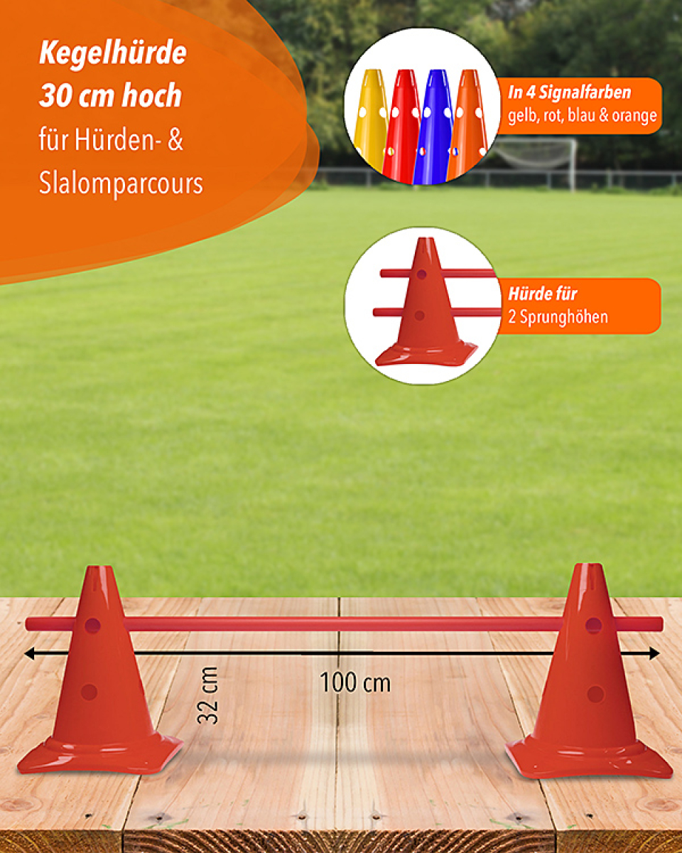Kegelhürde 30 cm hoch
