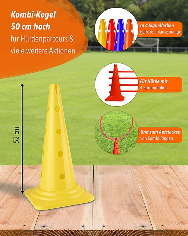 Combination cone 50, 4 colors (with variants)