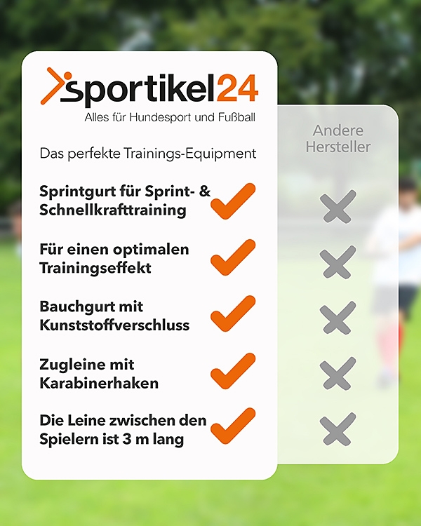 Sprintgurt mit Bauchgurt