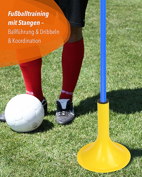 Stand for poles with ø 25 mm