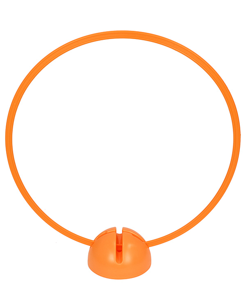X-foot with ring 70 made of plastic, 4 colors