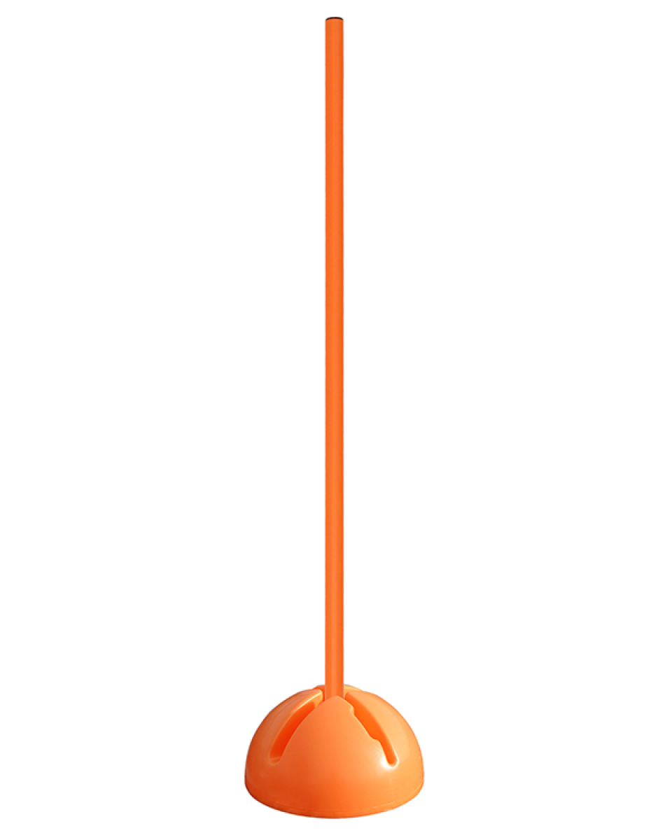X-foot slalom set with pole 100 cm or 180 cm, 4 colors