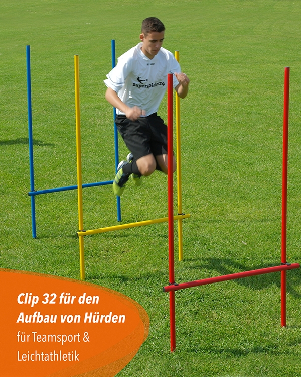 Clip for all poles with ø 32 mm