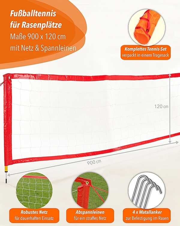Fußballtennis-groß