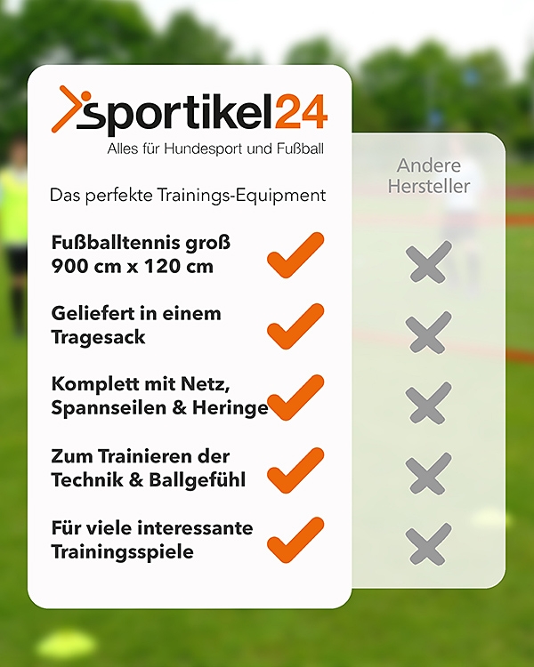 Fußballtennis-groß